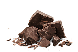 Trozos chocolate