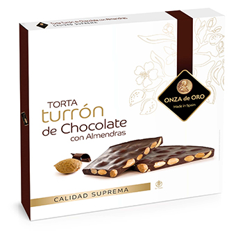 Torta Turrón de Chocolate con Almendras