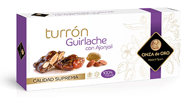 Turrón Guirlache con Ajonjolí